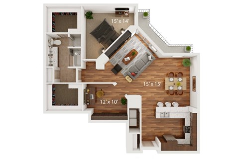 The Porter Brewers Hill J Floor Plan